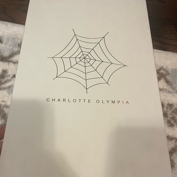 Brand new velvet Charlotte Olympia heeled sandals - Picture 9 of 14